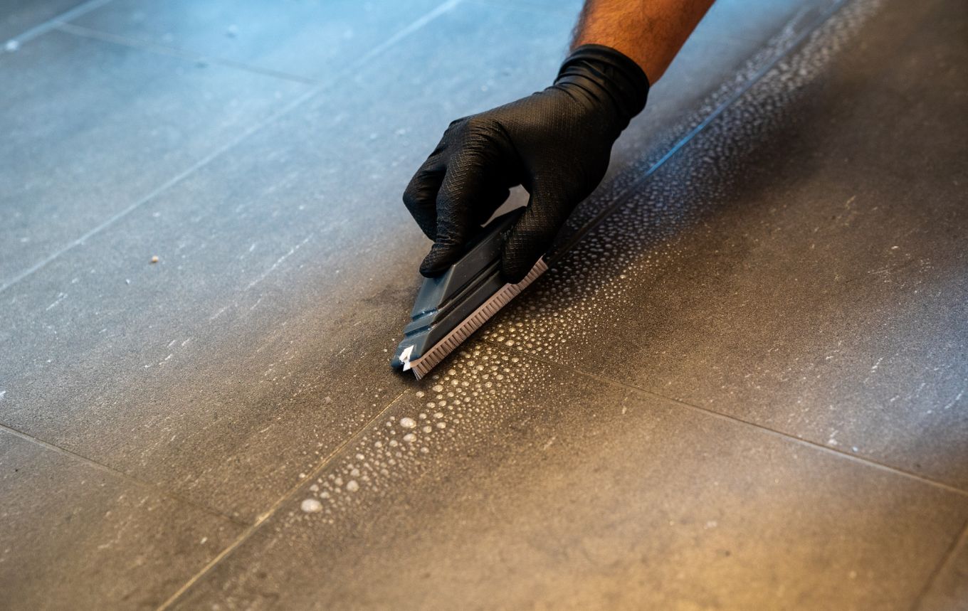 Tile and grout cleaning service